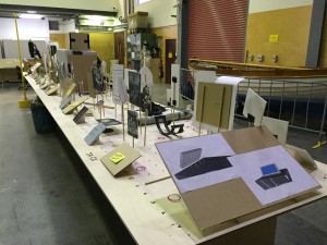 plywood table