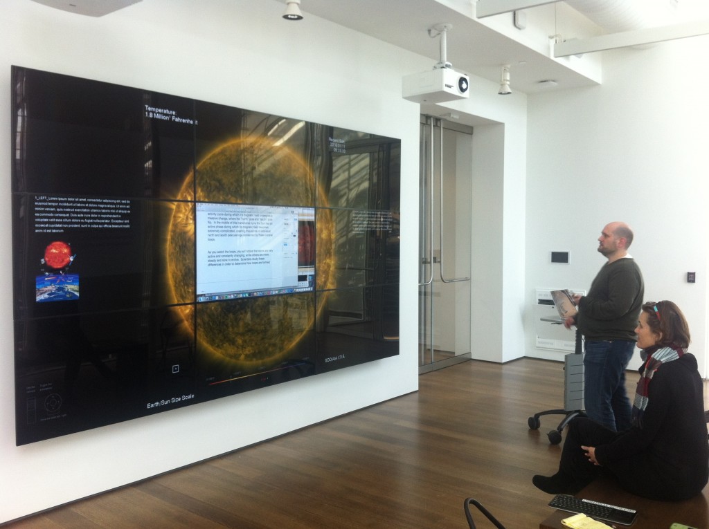 Figure 15 – Collaborators reviewing and editing a project during development