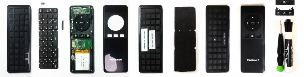Figure 18 – Customizing an off the shelf remote control for interacting with Lightbox projects