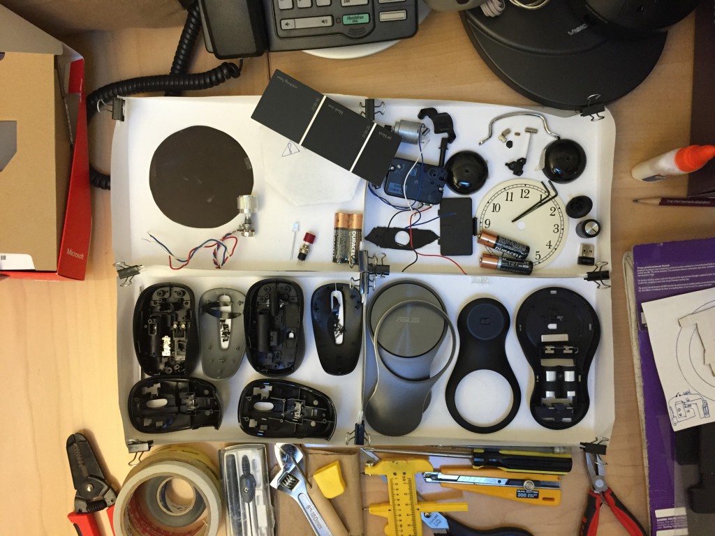 Figure 19 – Experimenting with controllers