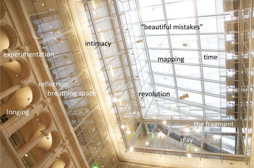 Figure 4 – Lightbox Gallery, concept from metaLAB presentation to the Harvard Art Museums, 2014