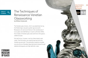The Techniques of Renaissance Venetian Glassworking online resource homepage