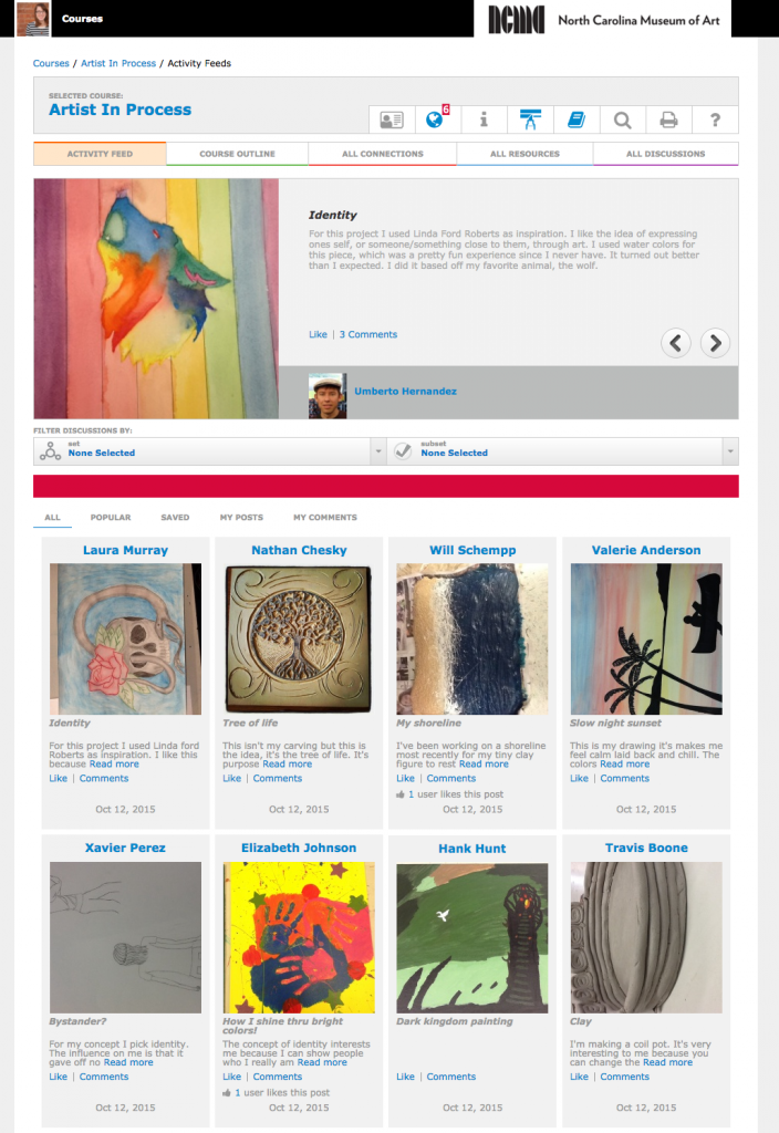 2-ActivityFeed-MuseumandWebpresentation