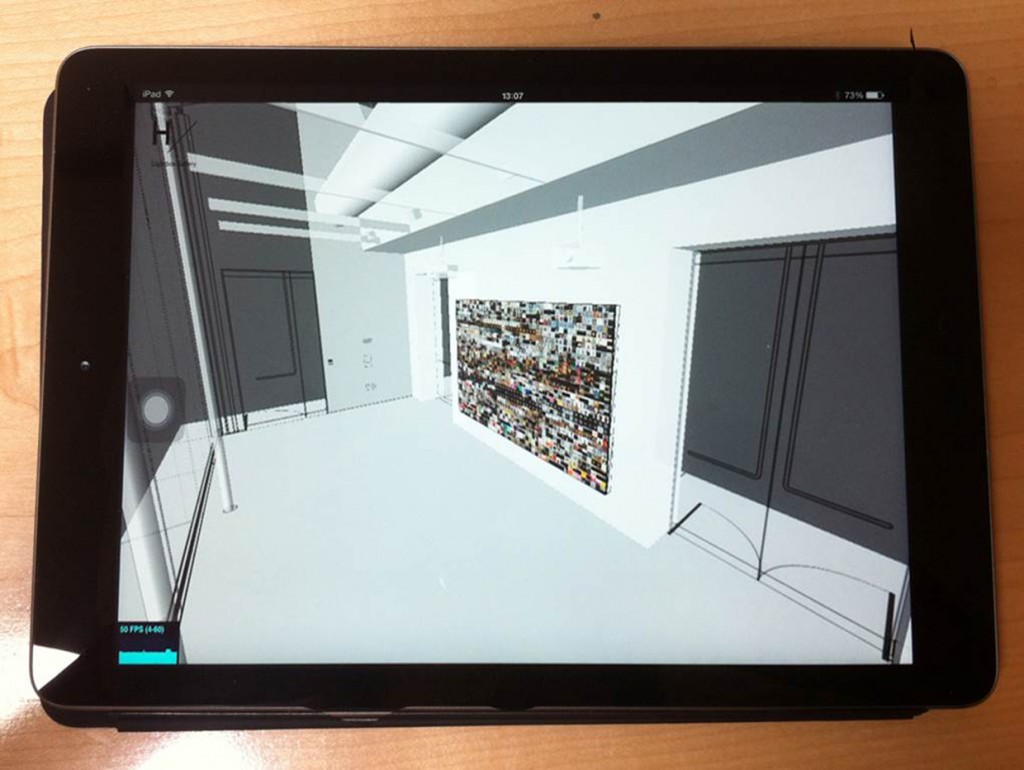 We are working on developing the tablet version of the virtual Lightbox Gallery
