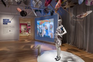 Native Fashion Now intro experience.