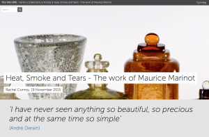 Header for an article on our Art pages
