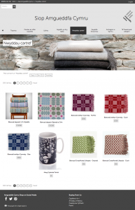 Online shop (in Welsh)