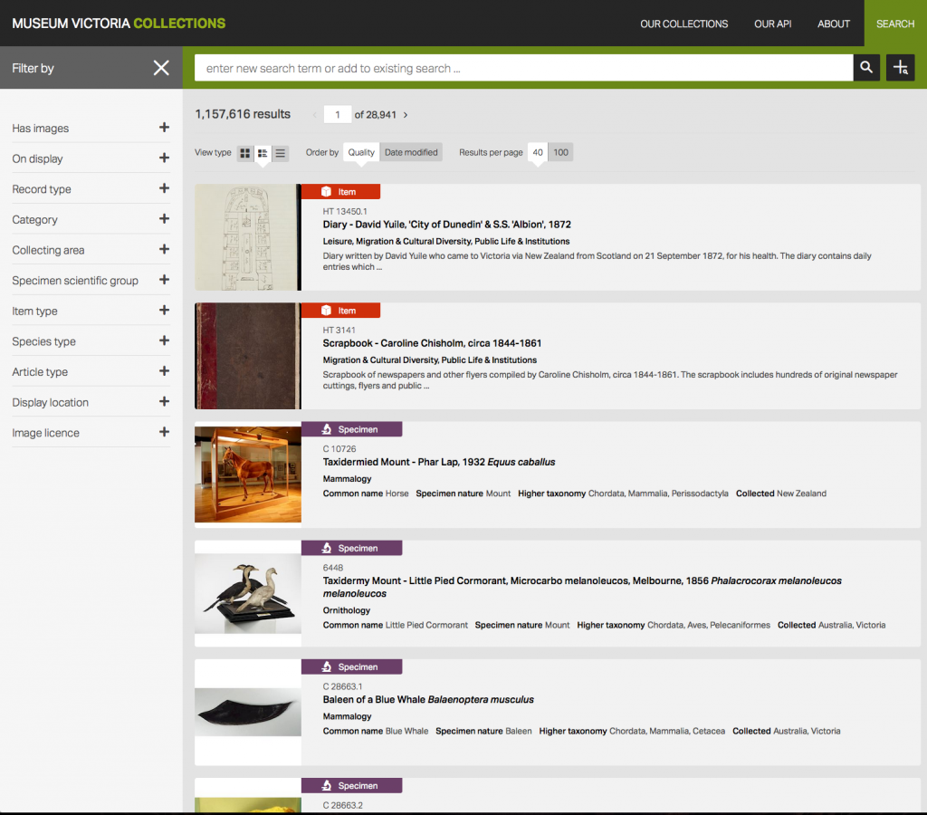 Webpage with images and text information.