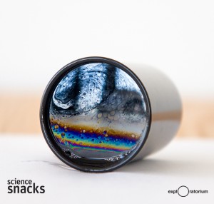 soap film light interference
