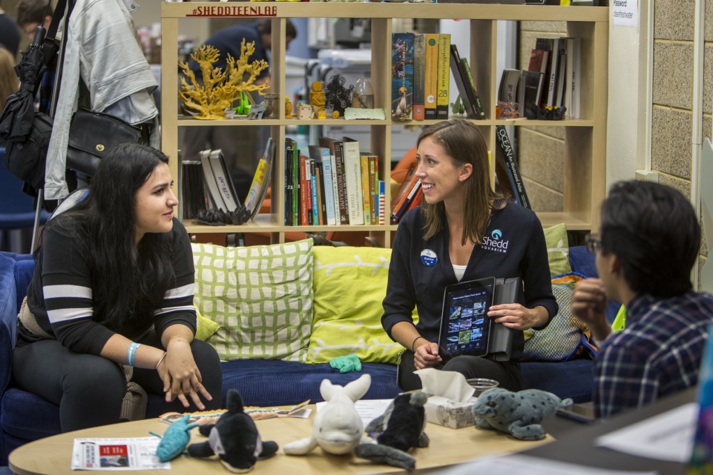 Shedd Teen Learning Lab Mentors