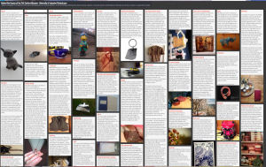 Learners were invited to submit photographs objects that they felt expressed something about them and explain why.