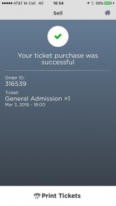 purchase successful